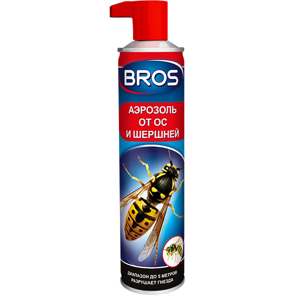 Аэрозоль от ос и шершней "BROS" 300 мл