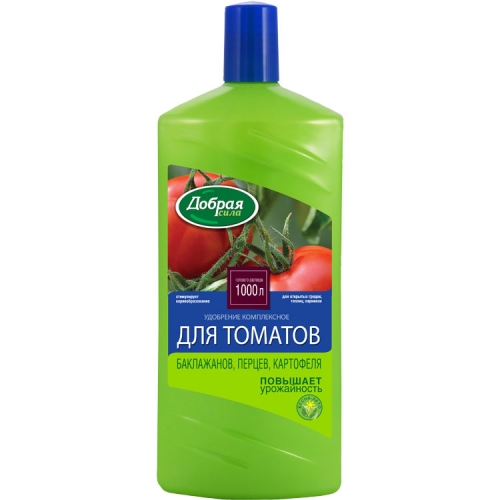 Добрая сила Удобрение для томат.,баклажан.,перц.сладк.,нов. канис 1 л/9