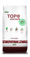 торф кислый 60л